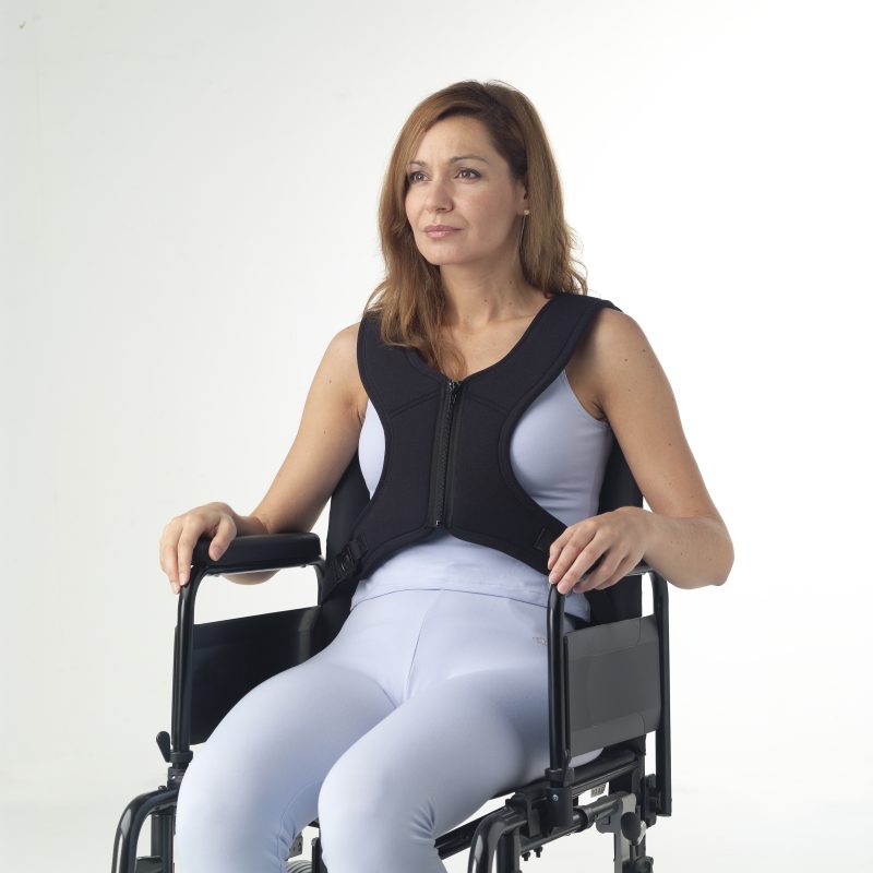 Centura toracica in X Centura toracica in X