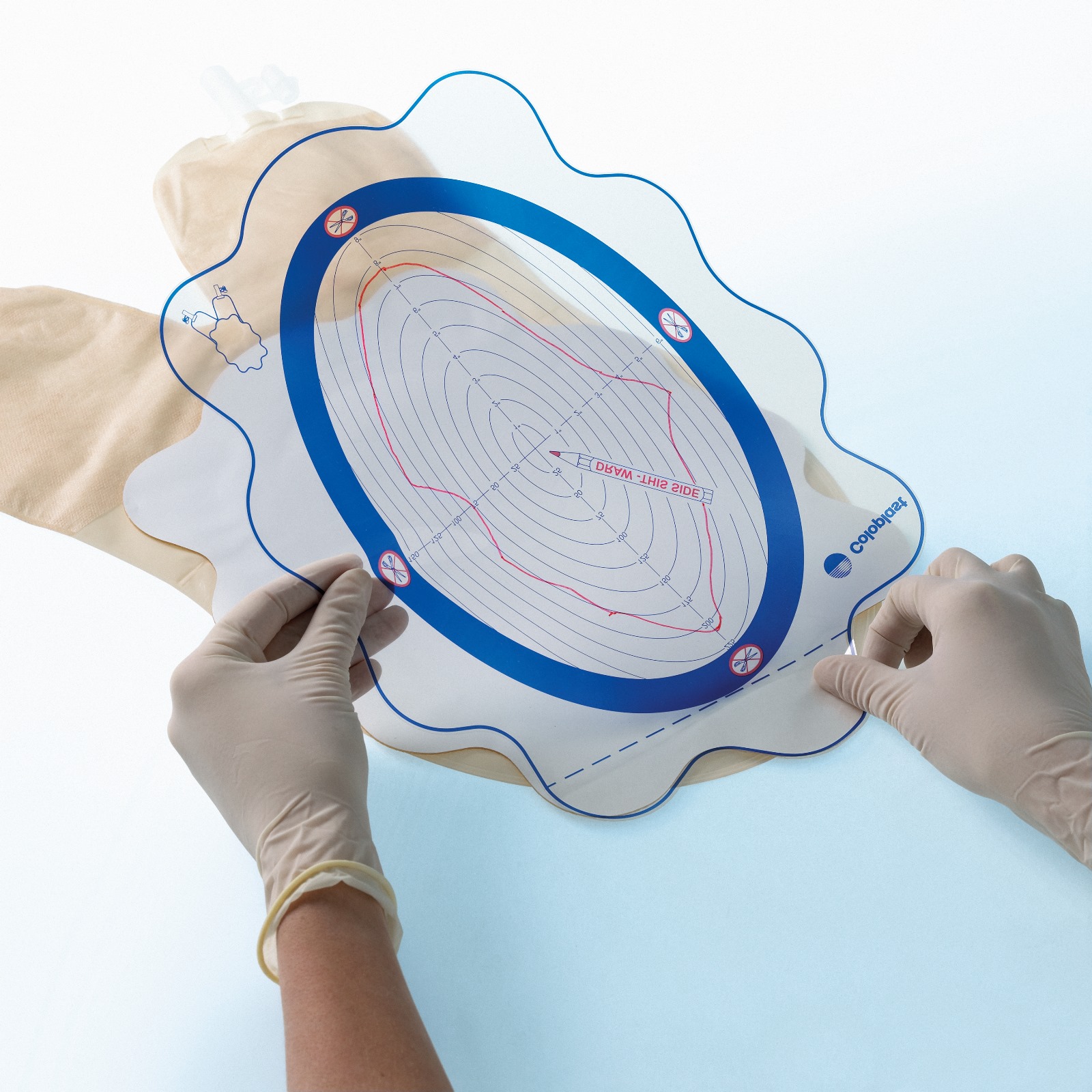 Sac colector cu evacuare pentru fistule Sac colector cu evacuare pentru fistule